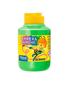 TINTA GUACHE 250ML VERDE FOLHA ACRILEX