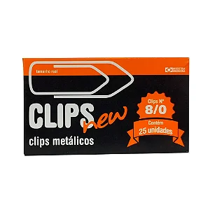 CLIPS METALICOS COM 25 8/0 CLIPS NEW