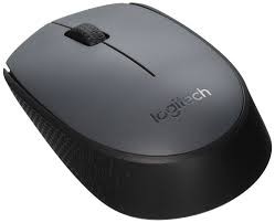 MOUSE LOGITECH WIRELESS M170 PRETO/CINZA