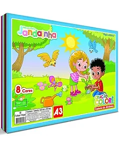 BLOCO CRIATIVO A3 120G 32FLS JANDAIA