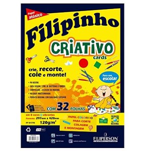 BLOCO CRIATIVO A4 120G 32FLS 297X420
