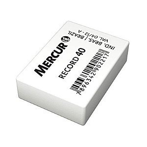 Borracha Branca Redbor 40 Mercur Escolar