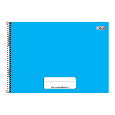 CADERNO CARTOGRAFIA ESPIRAL CAPA DURA 80FLS