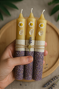 Vela "Doçura nos laços" (Adoçamento da relação)