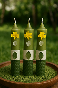 Vela "Purificação de Ambientes Pesados" (Limpeza energética)