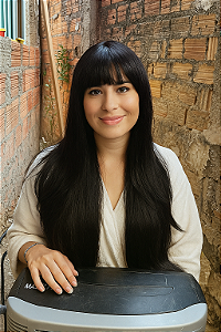 Cabelo fibra produto importado indiana