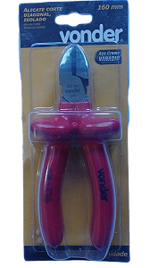 Alicate Corte Diagonal Isolado 6" Vonder - Segurança e Precisão  36.26.006.609