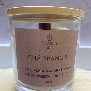 Vela Aromática Chá Branco 180g