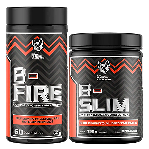 KIT EMAGRECEDOR FOGO NO CACHORRO (B-FIRE + B-SLIM) - 13 NUTRITION