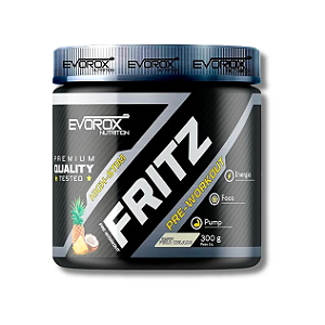 PRÉ TREINO FRITZ AGRESSIVE 300G - EVOROX NUTRITION