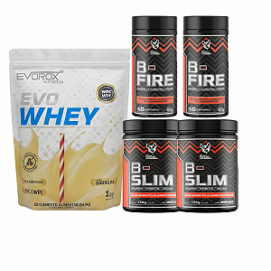 KIT FOGO NO CACHORRO DUPLO + WHEY 1KG