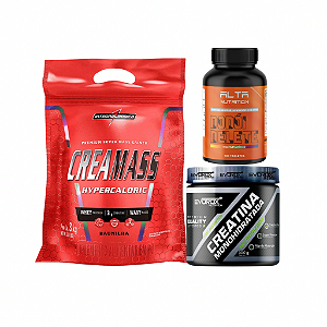 KIT CREAMASS + CREATINA 300G + MULTIVITAMINICO 100 DOSES