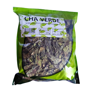 Chá Verde Folha 100g – Antioxidante Natural para Emagrecimento e Saúde do Coração
