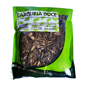 Carqueja Doce Folha 50g – Chá Natural Digestivo, Diurético e Fortalecedor do Fígado