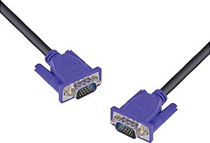 Cabo Vga D-sub 15 Pinos Para Monitor 2 Metros Vga-2 [F018]