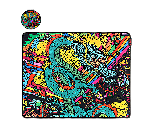 Mouse Pad Gamer Pcyes Dragon Medium - 500 X 400mm - Pmd50x40 [F018]