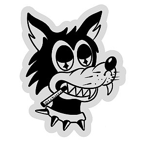 Adesivo Lobo Fumão - Lóbulo