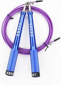 Corda de Pular Speed Rope Onset Fitness 3.0 - Blue/Purple