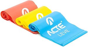 Faixas Elásticas de Látex ACTE T13 - Conjunto de Resistência