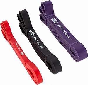 3 Super Band Elástico Borracha Crossfit Extra Forte