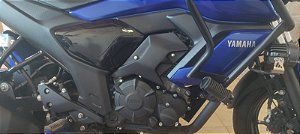 Carenagem de motor fz15 preto fosco