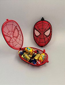 Caixinha Homem-Aranha Porta-Doces em Impressão 3D – Lembrancinha de Festa Infantil Super-Heróis Articulada