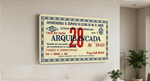 Quadros 20x30 Ídolos e Conquistas do Vasco da Gama