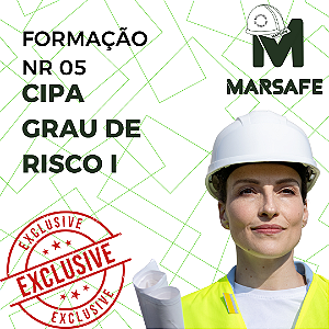 FORMAÇÃO CIPA NR 5 - DESIGNADO - GRAU DE RISCO I 8H