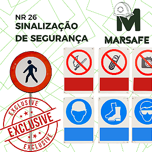 NR 26 - SINALIZAÇÃO DE SEGURANÇA NO GERAL 8H