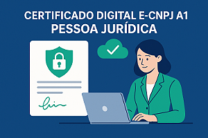 Certificado Digital e-PJ A1 – Validade 1 Ano