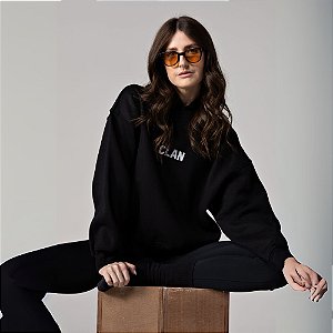 Moletom Boxy 'Eightfive' Black