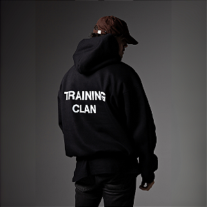Moletom Boxy Training Clan Black Man