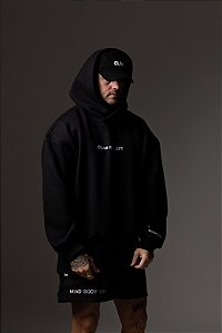 Moletom Boxy Clan Run Dept. Man Black