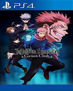 Jujutsu Kaisen Cursed Clash PS4 Mídia Digital