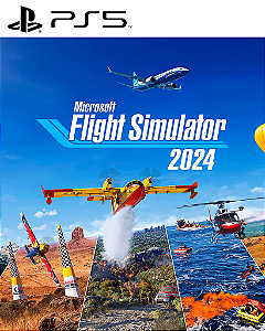 Microsoft Flight Simulator 2024 PS5 Mídia Digital