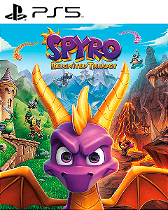 Spyro Reignited Trilogy PS5 Mídia Digital