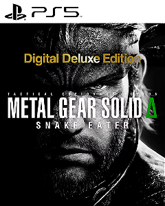 Metal Gear Solid Δ Snake Eater Deluxe Edition PS5 Mídia Digital