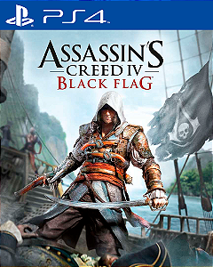 Assassins Creed IV Black Flag PS4 Mídia Digital