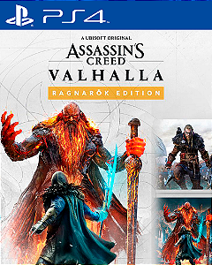 ASSASINS CREED VALHALLA RAGNAROK EDITION PS4 MÍDIA DIGITAL