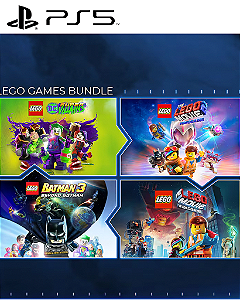 Conjunto de Jogos LEGO PS5 Mídia Digital