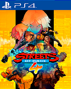Streets of Rage 4 PS4 Mídia Digital