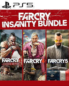 Far Cry - Pacote Insanidade PS5 Mídia Digital