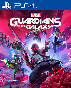 Marvel Guardiões da Galáxia Ps4 Mídia Digital