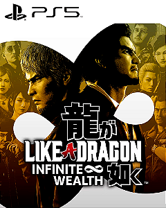 Like a Dragon Infinite Wealth PS5 MÍDIA DIGITAL