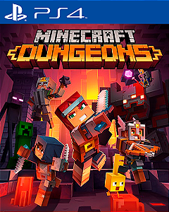 Minecraft Dungeons PS4 MÍDIA DIGITAL