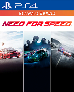 Need for Speed Conjunto Ultimate PS4 Mídia Digital