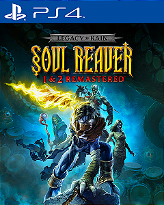 Legacy of Kain Soul Reaver 1&2 Remastered Ps4 Mídia Digital