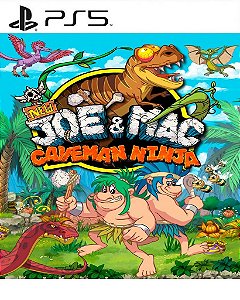 NEW Joe & Mac - Caveman Ninja PS5 Mídia Digital