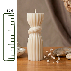 Vela Abraço em Cera 100% Vegetal