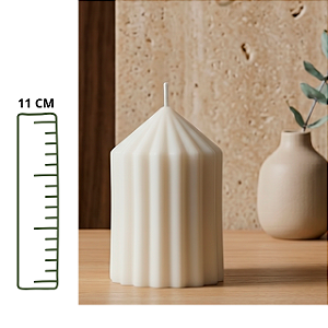 Vela Catedral M em Cera 100% Vegetal